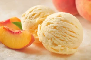 3-Ingredient Peach Sorbet