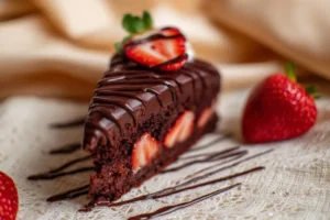 Chocolate Strawberry Cake 