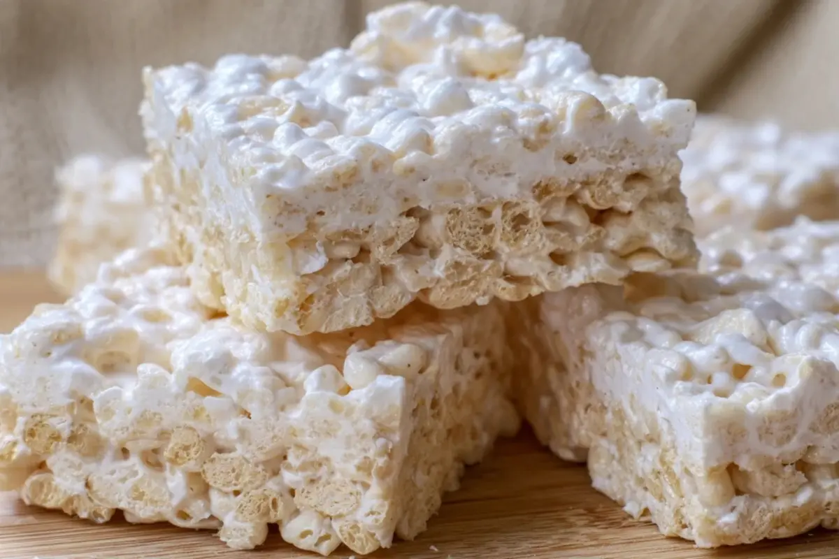 No-Bake Cheesecake Rice Krispies Treats