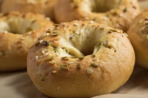 homemade Zucchini Bagels   