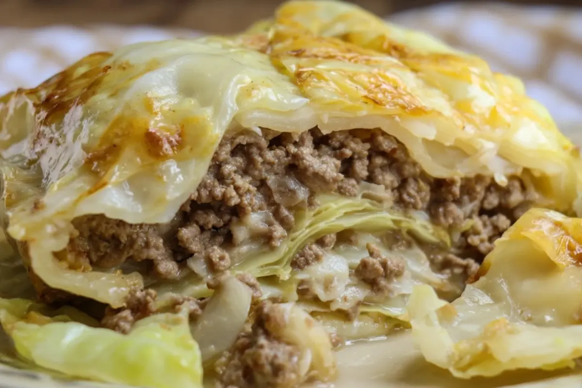 Cabbage and Ground Beef