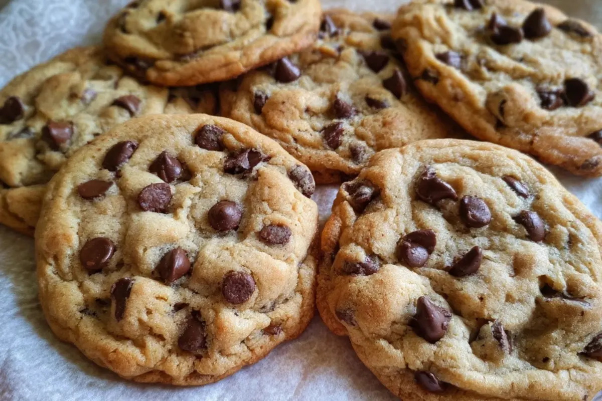 Soft and Gooey Chocolate Chip Cookies