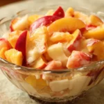 Summer Peach Fruit Salad