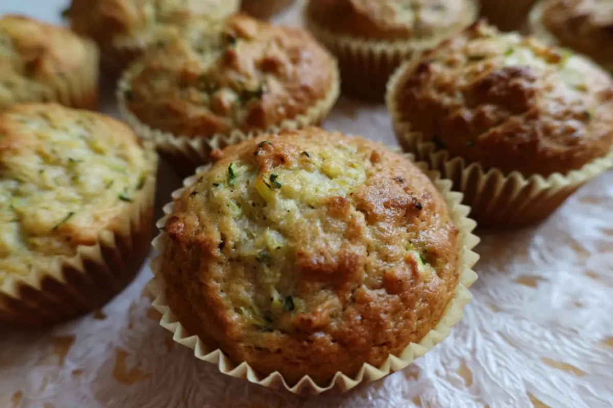 Banana Zucchini Muffins