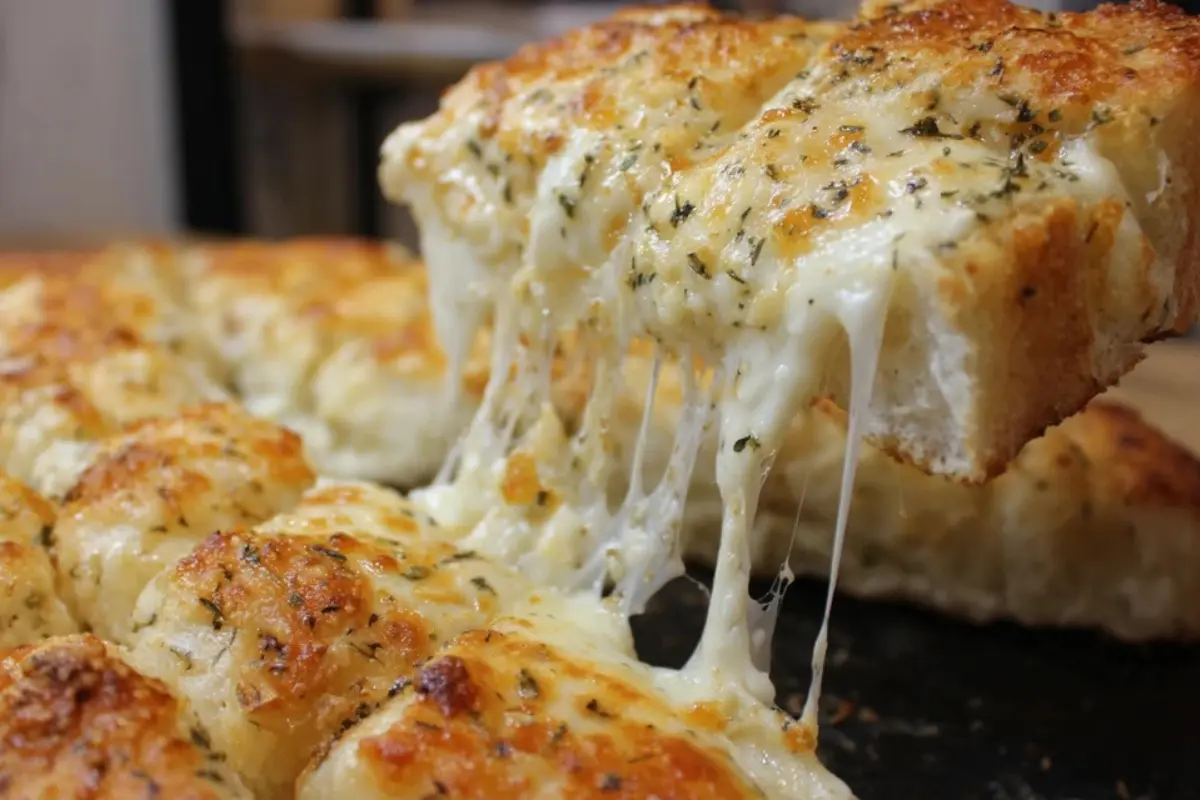 Cheesy Garlic Bread Recipe