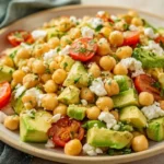 Chickpea-Feta-Avocado-Salad