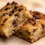 Chocolate Chip Banana Bread Bars