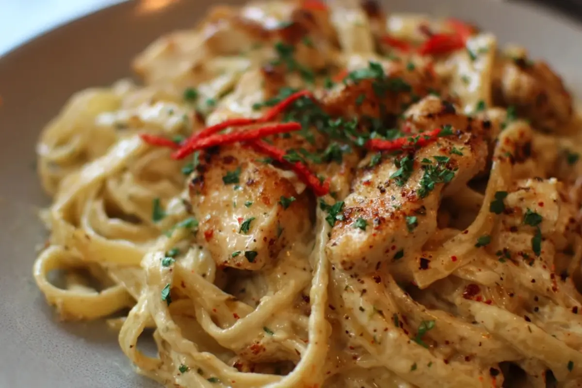 Creamy Cajun Chicken Pasta