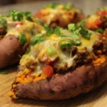 Easy Taco Stuffed Sweet Potatoes