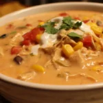 High Protein Creamy Taco Soup