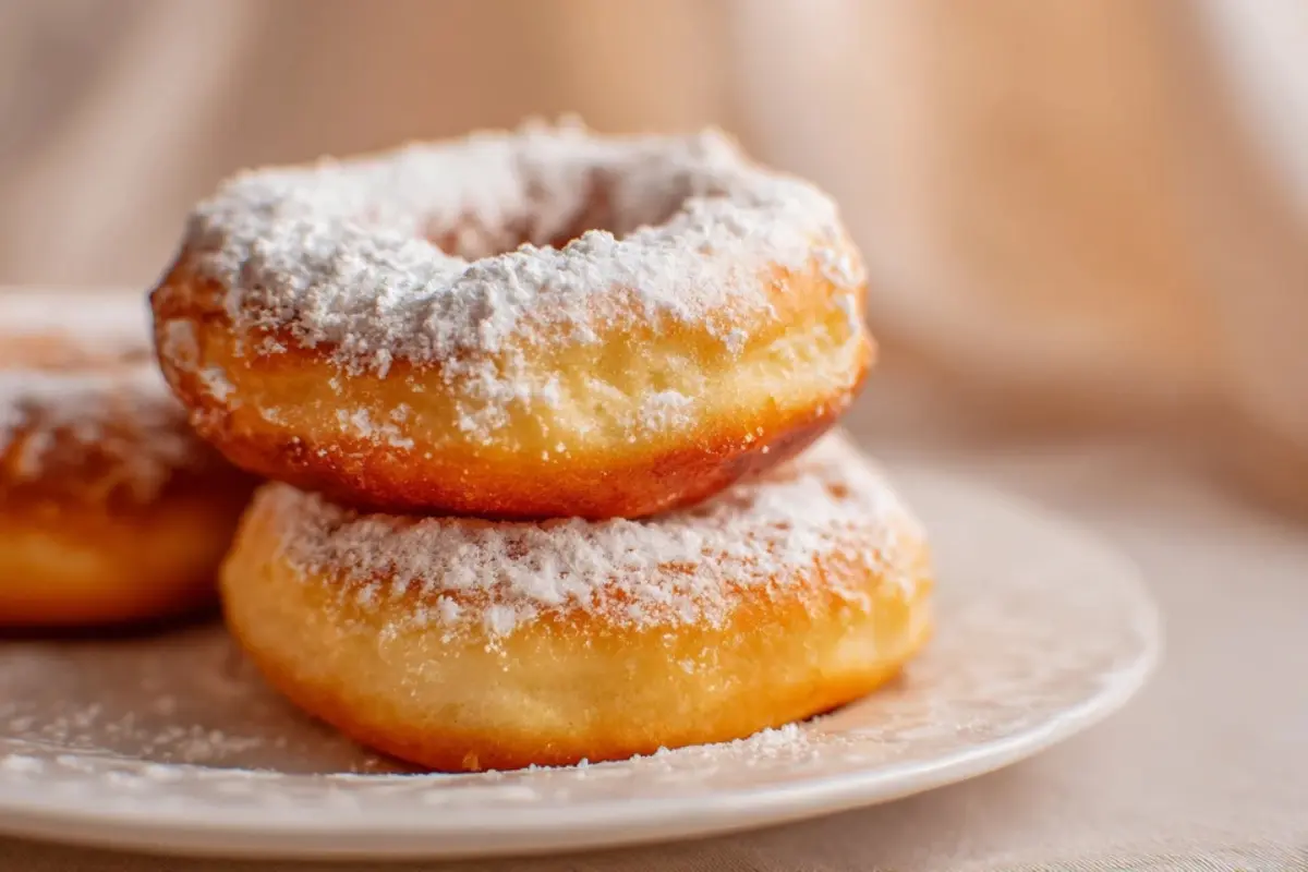 Quick & Easy 2-Ingredient Pancake Donuts