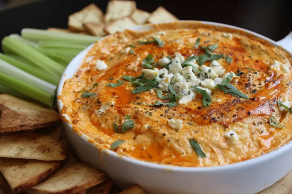 Ultimate Buffalo Chicken Dip Delight