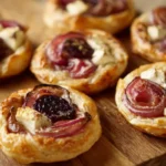 Puff-Pastry-Tartlets-with-Camembert-Red-Onion-Jam