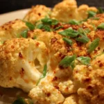 Sweet and Spicy Baked Cauliflower
